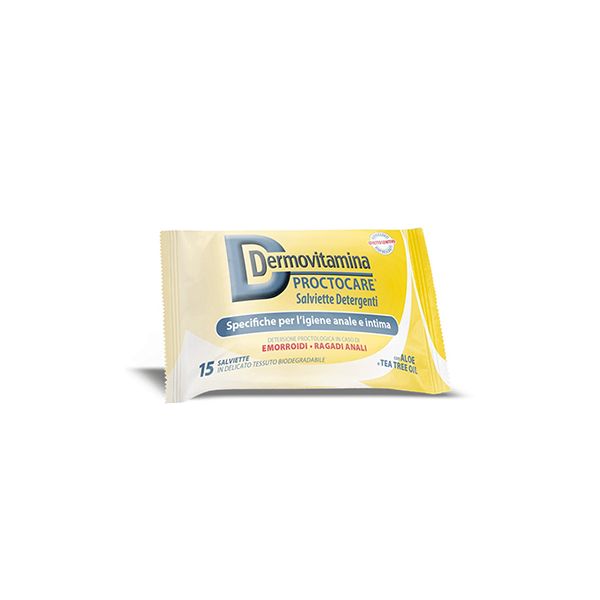 DERMOVITAMINA Proctocare® 15 Salviette Detergenti