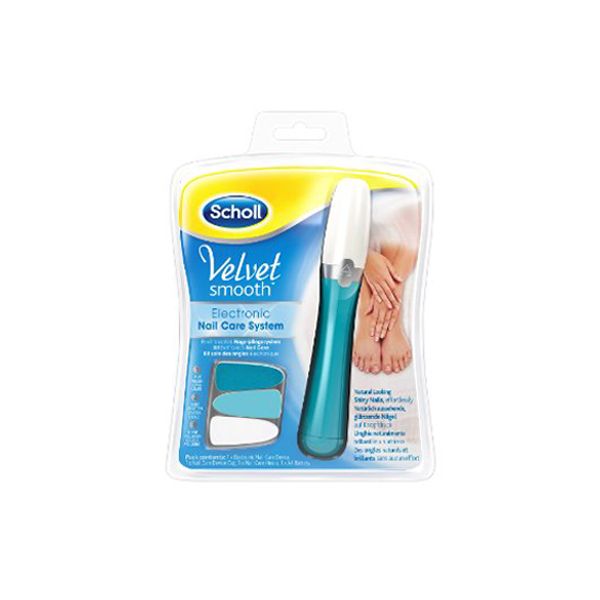 3 X Scholl Velvet Smooth Electronic Nail Care System Nepal | Ubuy