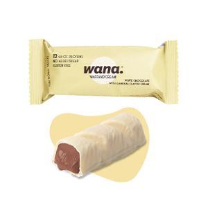 WANA Waffand'Cream Barretta Cioccolato Bianco con crema Gianduia 43 g.