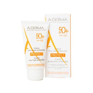 A-DERMA Protect Crema Solare Protezione Molto Alta SPF50+ 40 ml.