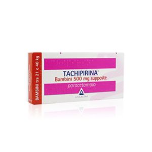 TACHIPIRINA® Bambini 500 mg. 10 Supposte