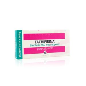 TACHIPIRINA® Bambini 250 mg. 10 Supposte