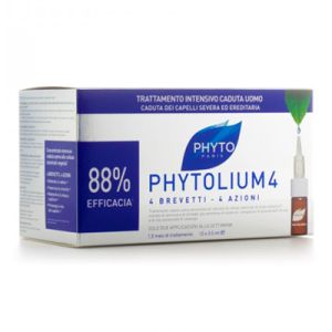 PHYTO PhytoLium 4 Trattamento Anti-Caduta Uomo 12 Fiale