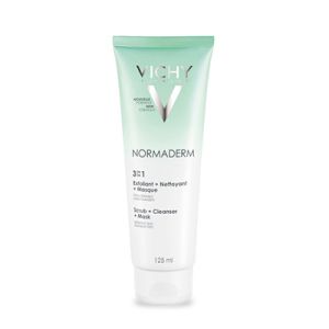VICHY Normaderm 3in1 Esfoliante + Crema Detergente + Maschera 125 ml.